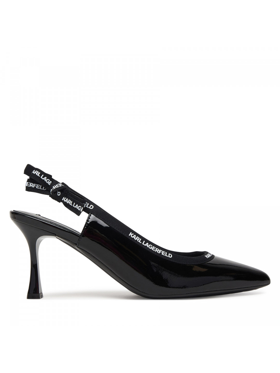 Lodičky KARL LAGERFELD Sienna KL32706 Černá